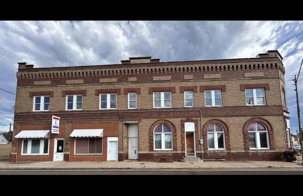 The Shelton Historical Society building sits on the corner of Highway 30 and C Street in Shelton, housing the Lincoln Highway Museum and the Shelton Historical Interpretive Centre. (—photo by Steve Glenn)