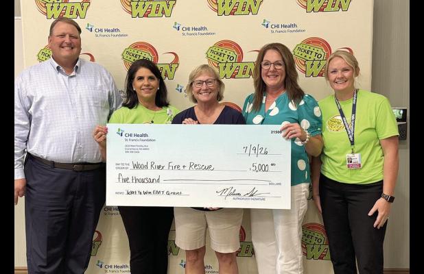 Clipper Country fire and rescue departments receive St. Francis Foundation funds CHI Health St. Francis Foundation recently awarded more than $162,000 to 17 local fire and rescue departments, including Boelus, Cairo, Dannebrog and Wood River, and will fun