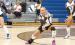 Olivia Kennedy eyes a dig during the season opening home match against Nebraska Christian last Thursday night. (—photo by Jeanette Branson)