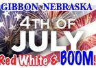 Traditionally great parade, park games to highlight Gibbon Independence Day celebration