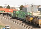 U.P. train derails in Gibbon last week