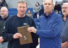 Shelton Bulldog football standout Brad Myers was honored for his football career in the mid 1980’s. Brad set many football records in his football career, and still holds the school track and field long jump record. (—photo by Steve Glenn) Shelton Bulldog football standout Brad Myers was honored for his football career in the mid 1980’s. Brad set many football records in his football career, and still holds the school track and field long jump record. (—photo by Steve Glenn)