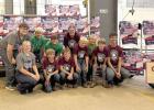 Members of the Cornhusker Champions 4-H Club that recently participated in the Hall County Fair in Grand Island are, front row, left to right, Rylee Codner, Myles Rathman, Grayson Gideon, Hendrix Rennau, Zayne Rathman, and Bryson Rathman; and back row, Wy