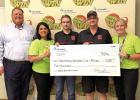 Dannebrog Fire and Rescue was recently the recipient of $5,000.00 from the St. Francis Foundation to go toward firefighter gear as one of 17 local departments to receive funding.