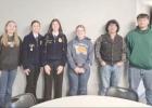 The Shelton FFA Livestock Management team, made up of, left to right, Laurynn Andrews, Justine Pope, Kaycee Tompkin, Arabella Rolfsmeyer, Enrique Andrade and Colby Pearson, finished the day at the Career Development Events competition in fourth place. The Shelton FFA Livestock Management team, made up of, left to right, Laurynn Andrews, Justine Pope, Kaycee Tompkin, Arabella Rolfsmeyer, Enrique Andrade and Colby Pearson, finished the day at the Career Development Events competition in fourth place.