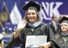 Jocelyn (Rauert) Childers graduated from UNK in 2023 with a degree in elementary education. She teaches second grade at Meadowlark Elementary School in Kearney. (—photo by Erika Pritchard, UNK Communications)