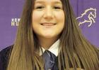 Elizabeth Green competed in Junior Public Speaking. Her speech was titled “Bovine Viral Diarrhea: A Critical Disease in Cattle Herds.” She was District Champion, received a purple ribbon, and qualified for State FFA in April. Elizabeth Green competed in Junior Public Speaking. Her speech was titled “Bovine Viral Diarrhea: A Critical Disease in Cattle Herds.” She was District Champion, received a purple ribbon, and qualified for State FFA in April.