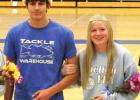 Gegg, Simmons crowned king and queen
