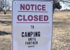 As work continues at Cheyenne Recreation Area, the target date for access to campsites and fishing updates will be Memorial Day weekend. (—photo by Steve Glenn)