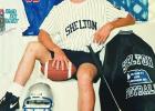 A three sport athlete at Shelton High School, Tom Thompson added football, basketball, and track to his busy sports schedule during the school year.