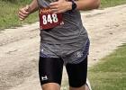 Logan Eutsler runs the cross country course at Minden last week. (—courtesy photo)