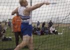 Buffalo senior Titus Tracy earned the bronze medal in the discus event at the Gibbon Invite last week. (—photo by Reuben Reyes)