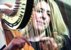 Harpist Lauren Meier performs this Sunday