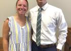 Pastor Dan Boshart, pictured with wife, Julia, recently returned to his hometown of Wood River to fill the pulpit at Wood River Mennonite Church. (–courtesy photo)