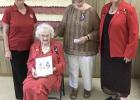 Helen Smith honored for 75 years of Legion Auxiliary membership