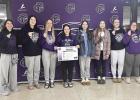 The Wood River Lady Eagle wrestling team brought home hardware in their weight divisions from the Fillmore Central Invite last Friday. From left to right, placing second in her division was Cherish Faircloth, Presley Packer placed sixth, Sarah Frear took The Wood River Lady Eagle wrestling team brought home hardware in their weight divisions from the Fillmore Central Invite last Friday. From left to right, placing second in her division was Cherish Faircloth, Presley Packer placed sixth, Sarah Frear took