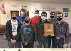 Members of the Twin Valley Conference Champion Shelton High Quiz Bowl team consists of front row, left to right, Sidney Gegg, Samantha Snyder, Jose Montanez, and Jacob Snyder; and back row, Angel Lehn, Kellen Gegg, and Steven Snyder. (–courtesy photo) Shelton Quiz Bowl team earns TVC title