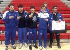 Gibbon wrestlers qualifying for the state wrestling tournament in Omaha this week are, from left to right, Rogelio Hernandez, Adan Tamayo, Ivan Tamayo, Graeson Swarm, Lukas Altwine Adams, and Jose Ramirez-Aguilar. (—courtesy photo) Gibbon wrestlers qualifying for the state wrestling tournament in Omaha this week are, from left to right, Rogelio Hernandez, Adan Tamayo, Ivan Tamayo, Graeson Swarm, Lukas Altwine Adams, and Jose Ramirez-Aguilar. (—courtesy photo)