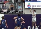 Wood River freshman Alex Pospisil launches a shot from the corner in the Eagles’ win over Kenesaw last week. (—courtesy photo) Wood River freshman Alex Pospisil launches a shot from the corner in the Eagles’ win over Kenesaw last week. (—courtesy photo)