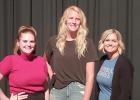 Left to right, Bridgette Kirkover, Jess Lansman, and Nesha Yockey are the new staff members at Gibbon Public School. (–courtesy photo) Three join teaching staff at Gibbon Public School
