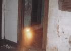 One of several photos taken several years ago shows an orange light in a long abandoned house near Gibbon which may or may not indicate a presence in the building. (–courtesy photo) Article Image Alt Text