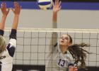 The early season go-to hitter for the Shelton volleyball team has been junior Erin Gegg. The team has opened the season with three wins and one loss as of Tuesday. (—photo by Steve Glenn) Article Image Alt Text