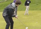 Anthony Rindone makes an Eagle putt on a par four hole at the Gibbon Invitational last week. Anthony missed the putt but still finished with a birdie. (–courtesy photo) Anthony Rindone makes an Eagle putt on a par four hole at the Gibbon Invitational last week. Anthony missed the putt but still finished with a birdie. (–courtesy photo)