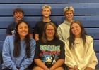 Candidates for Shelton homecoming queen and king are, front row, left to right, Grace Dack, Shelby Melsa, and Amaya Morgan; and back row, Reilly Jensen, Logan Eutsler, and Owen Johnson. (–courtesy photo)