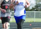 Darian Dorsey placed fifth in the 1600 meter run and sixth in the 3200 meter run at the conference meet in Central City last Friday. (—photo by Doug Kuskie) Darian Dorsey placed fifth in the 1600 meter run and sixth in the 3200 meter run at the conference meet in Central City last Friday. (—photo by Doug Kuskie)