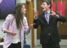 “The History of Television — Condensed” was the title of Jaylea Pope and Will Roe’s Duet. Speech Showcase held at SHS