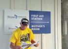 Nick, along with his daughter Deena, supervise and provide services at the first aid stations at the state fair every year.