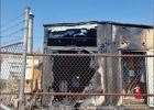 A fire at the waste gas building of the City of Gibbon’s waste water treatment plant on September 9 destroyed the building and all of the equipment inside. (–courtesy photo) Article Image Alt Text