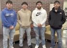 The Gibbon boys Food Science team is made up of, left to right, Adan Tamayo, Isac Tamayo, Fernando Vargas, and Giovanni Ramirez. The Gibbon boys Food Science team is made up of, left to right, Adan Tamayo, Isac Tamayo, Fernando Vargas, and Giovanni Ramirez.