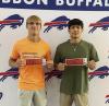 Riley Bergstrom and Ivan Tamayo earned their tickets to the state track and field championships in Omaha on Friday and Saturday. (—courtesy photo)