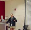 Amanda Thober, physical education and health-strength training teacher at Shelton Public School, was a speaker at the National High School Strength Coaches Association (NHSSCA) national convention recently. The convention, held in Milwaukee, Wisconsin, fe