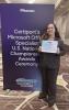 Ivy Noller, of Gibbon High School, competed in the Microsoft PowerPoint 2019 event at the 2026 Certiport Microsoft Office Specialist U.S. National Championship held June 14–17 in Nashville, Tennessee. Noller qualified for nationals after earning a perfe