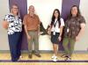 New teachers at Wood River Rural High and Wood River Elementary this year are, left to right, Kiley Labs, David Nielsen, Cassidy Carey, and Jenna Frick. (–courtesy photo)